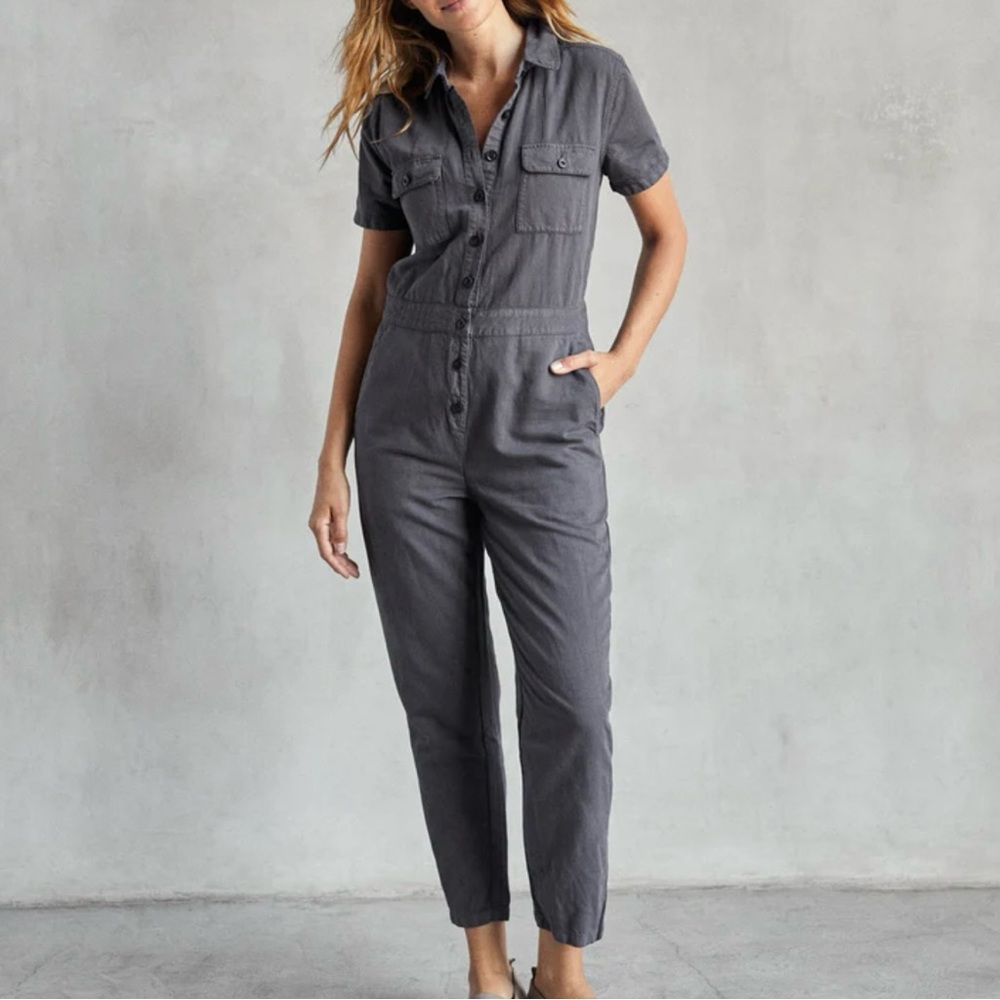 Outerknown Gray   S.E.A. Suit Jumpsuit